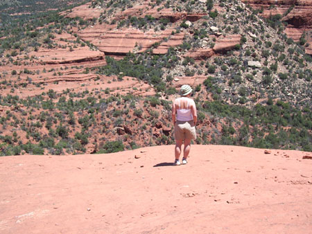 Sedona - La Paroi du Bell Rock Sedona - La Paroi du Bell Rock
